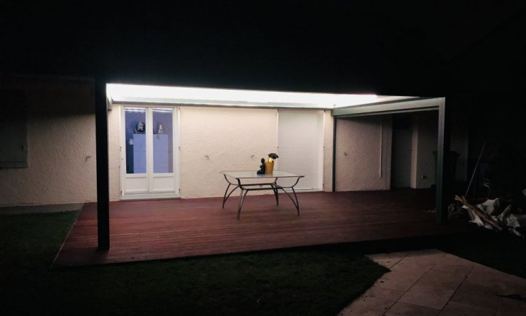 Installation d'une Pergola Bioclimatique à Orléans